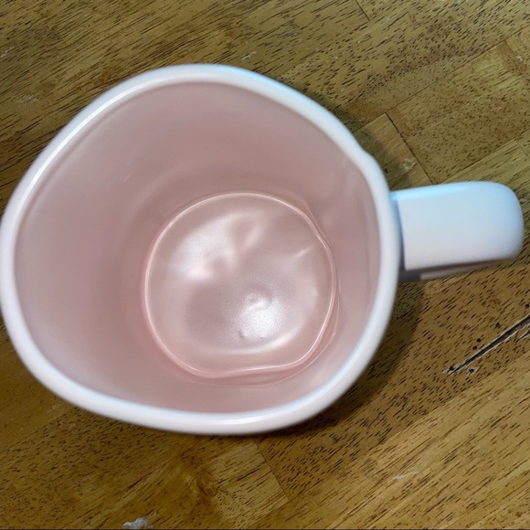 Rae Dunn BRIDES MAID Pink Ceramic Coffee Mug Brand New! - Picture 2 of 2